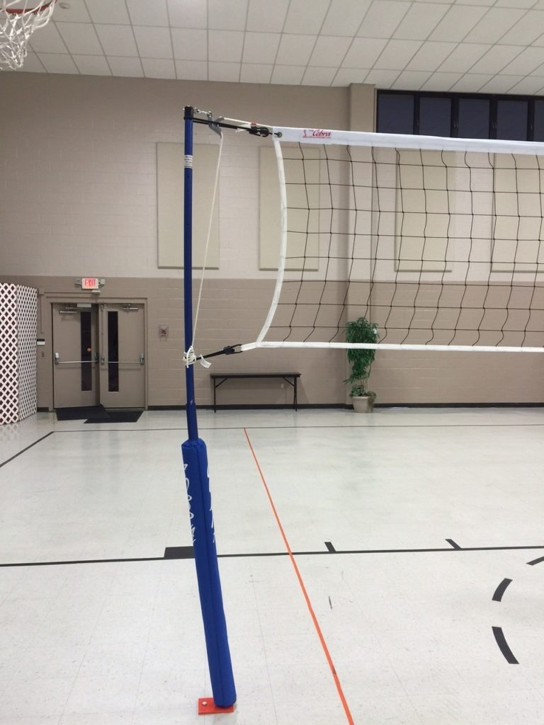 Cobra Indoor Volleyball Net System Floating Floors Volleyball Net