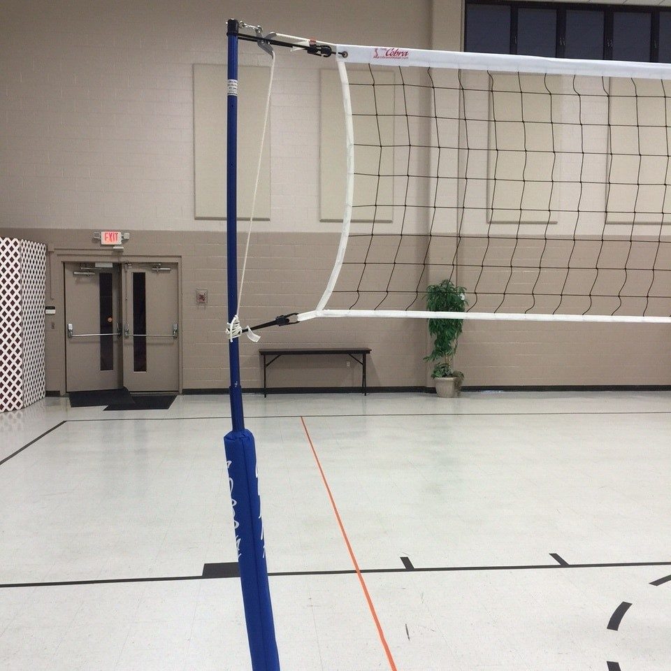 Cobra Indoor Volleyball Net System Floating Floors Volleyball Net